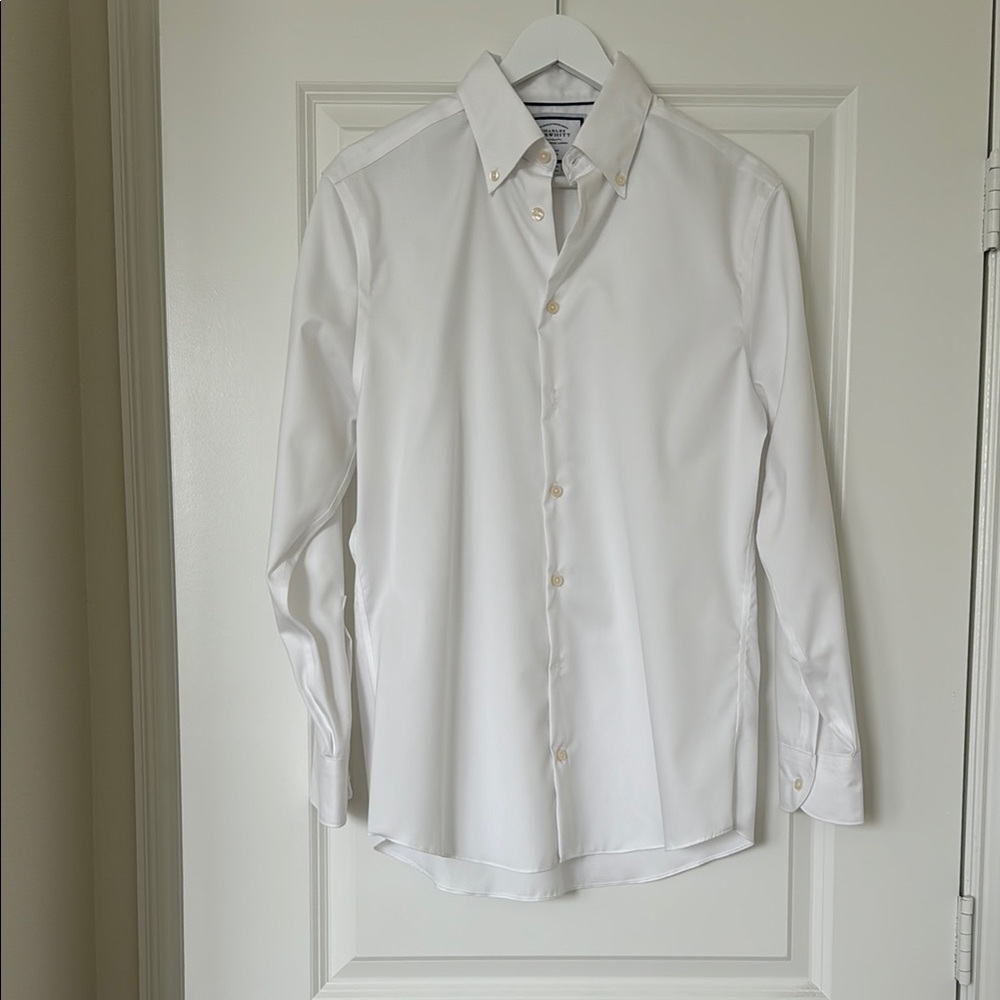 Classic White Men's Shirt